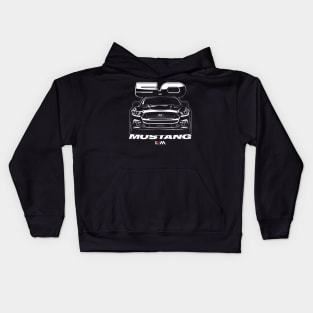 S550 2015-2023 Ford Mustang GT Kids Hoodie